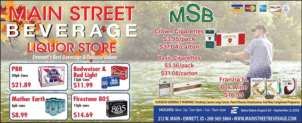 Mainstreet Beverage weekly ad