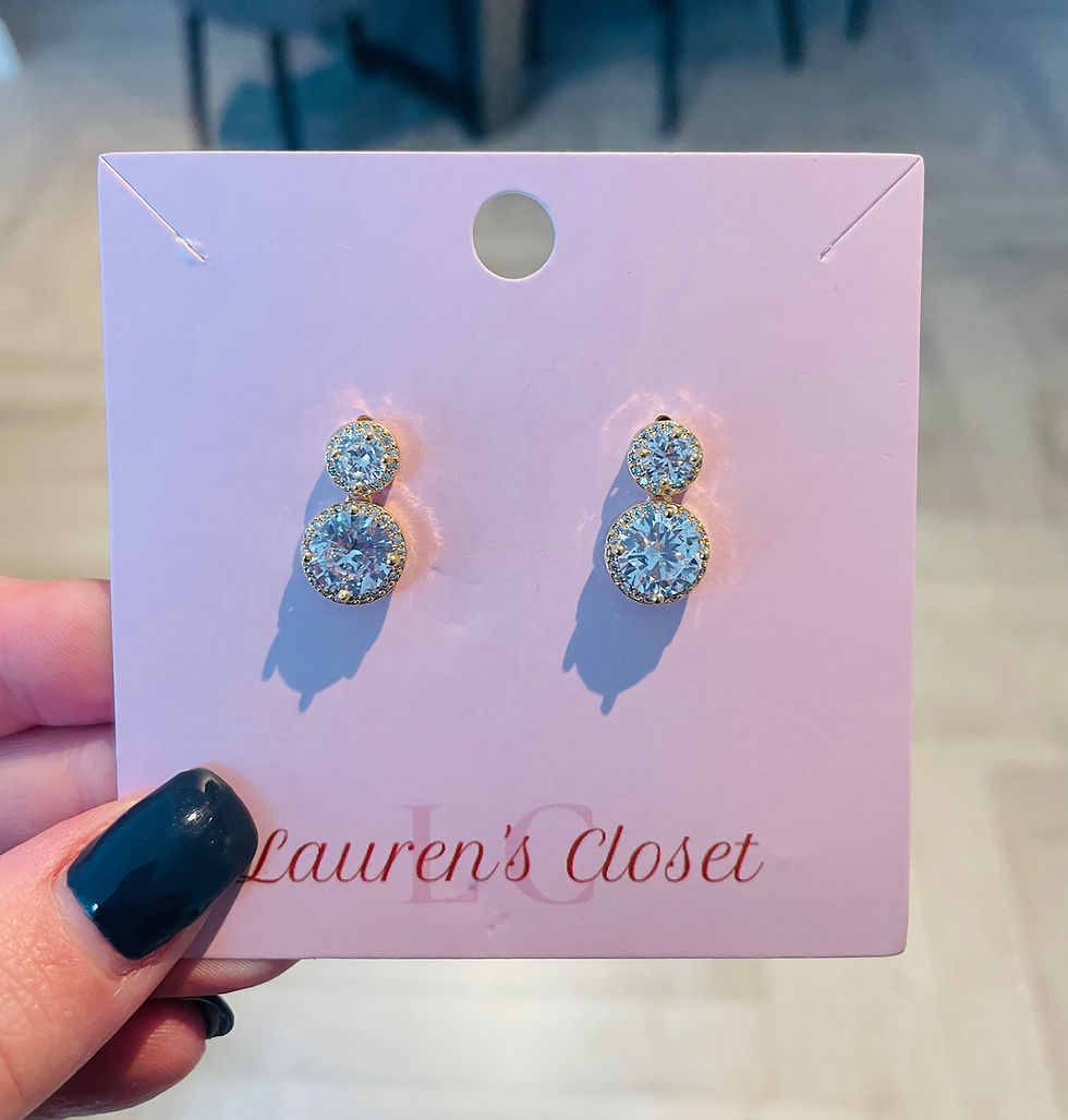 Thumbnail: Bella Earrings in Gold 