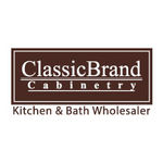 Classic Brand Cabinetry logo. Kitchen and Bathroom cabinets.