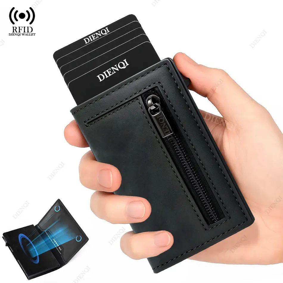 Miniatura: 💼 Carteira Nomad Executive — Slot Multi-Cartões ✨