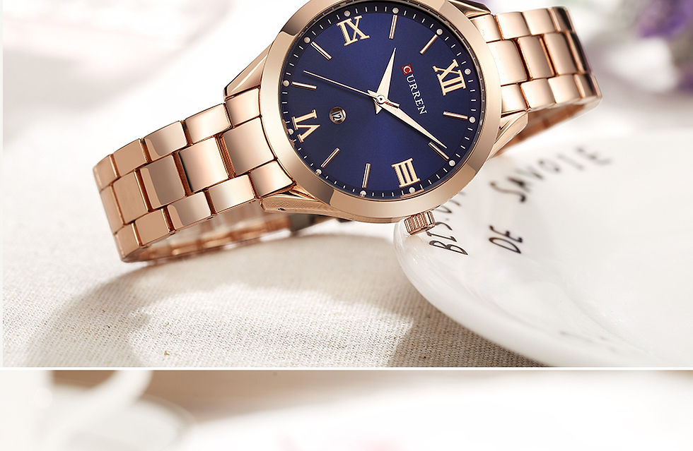 Miniatura: ⌚ Relógio Feminino Urban Nomad Gold Luxury ✨