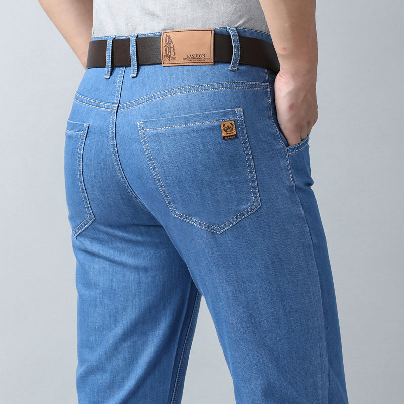 Miniatura: ✨ Calça Jeans Reta Nomad Premium – Light Summer
