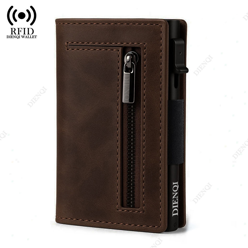 Miniatura: 💼 Carteira Nomad Executive — Slot Multi-Cartões ✨