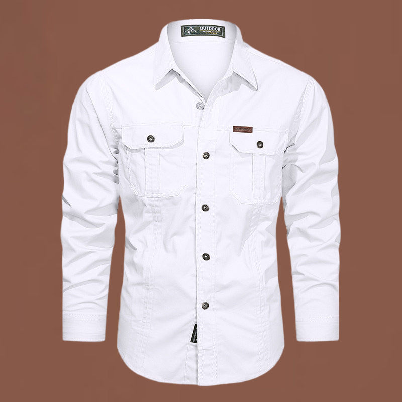 Miniatura: 🛠️ Camisa Urban Nomad "Tactical Overshirt" – Military ✨