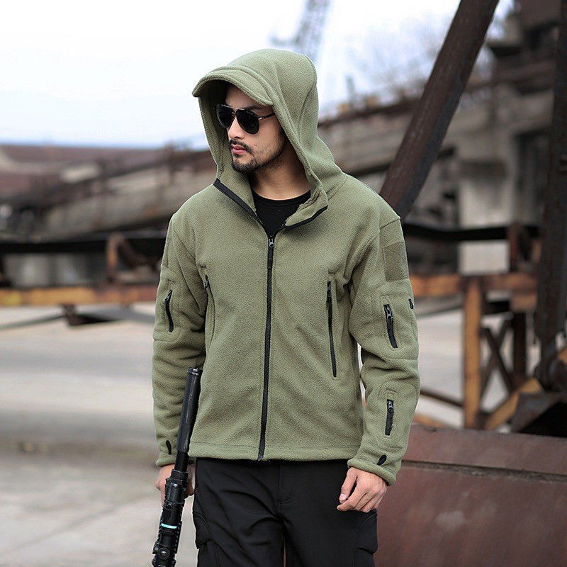 Miniatura: 🧥 Jaqueta Tática "Nomad Shield" – Polar Fleece ✨
