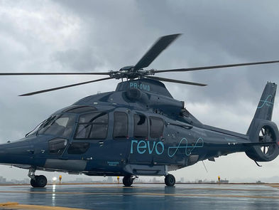 Revo amplia frota com a chegada de nova aeronave Airbus H155