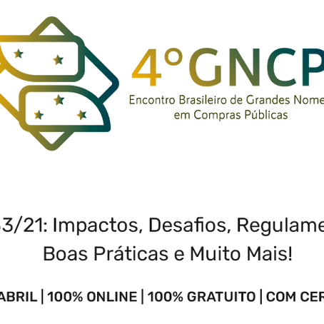 Govtech realiza 4ª Encontro Brasileiro de Grandes Nomes em Compras Públicas