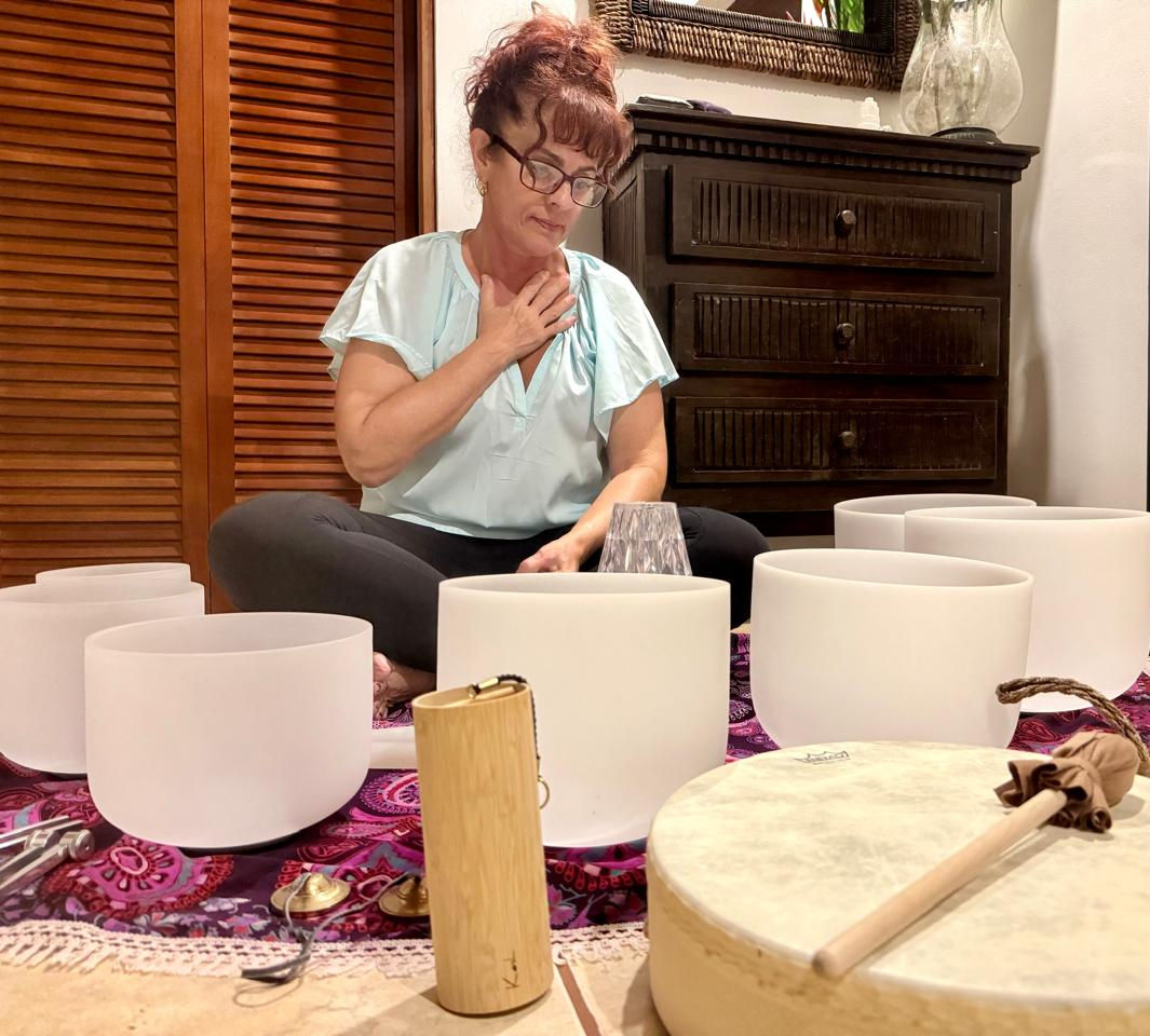Vibrational Sound Healing to balance chakras and aura.