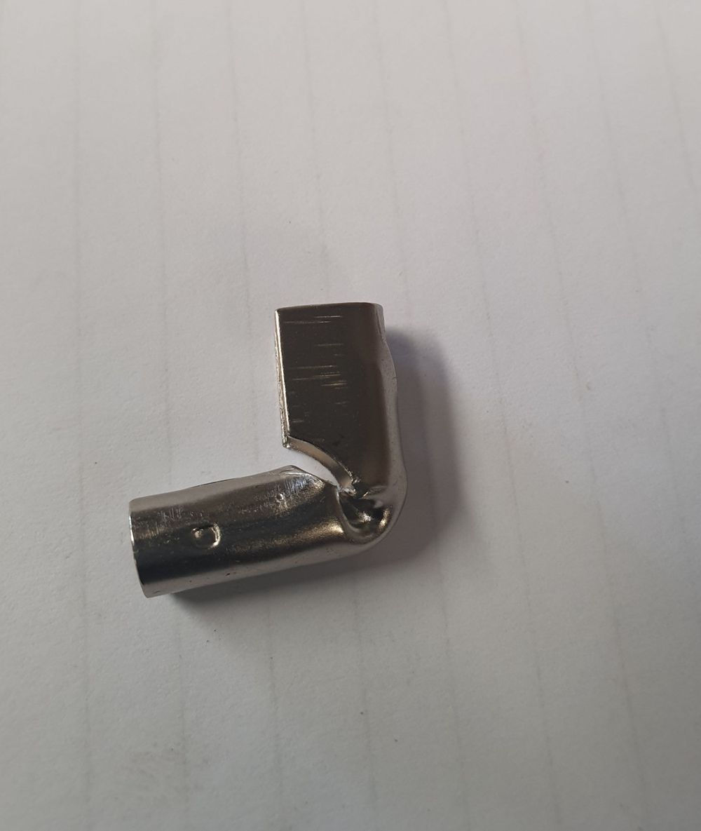 Steel Right Angle Plug End