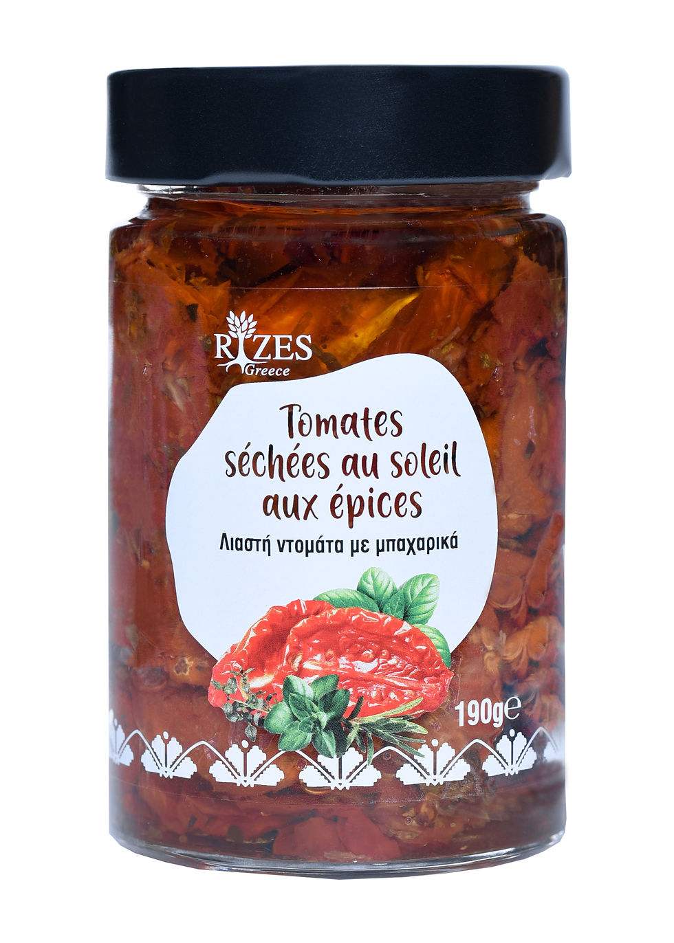 Sun-dried tomatoes with spices