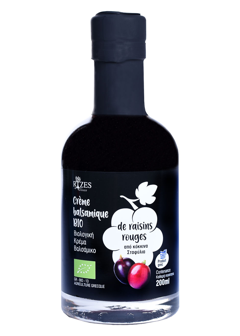 Red grape organic balsamic glaze, 200 ml