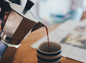 Pouring Coffee