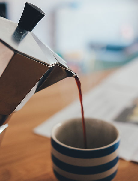 café verser