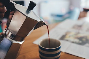 Pouring Coffee