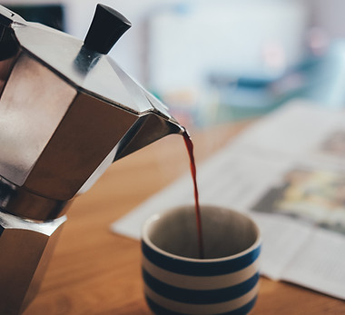 Pouring Coffee