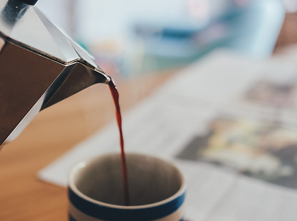 Pouring Coffee