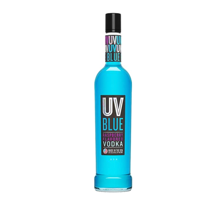 UV BLUE VODKA BLUE RASP 750ML