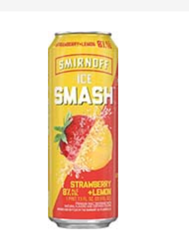 SMIRNOFF ICE SMASH STRBRY LEM 24OZ