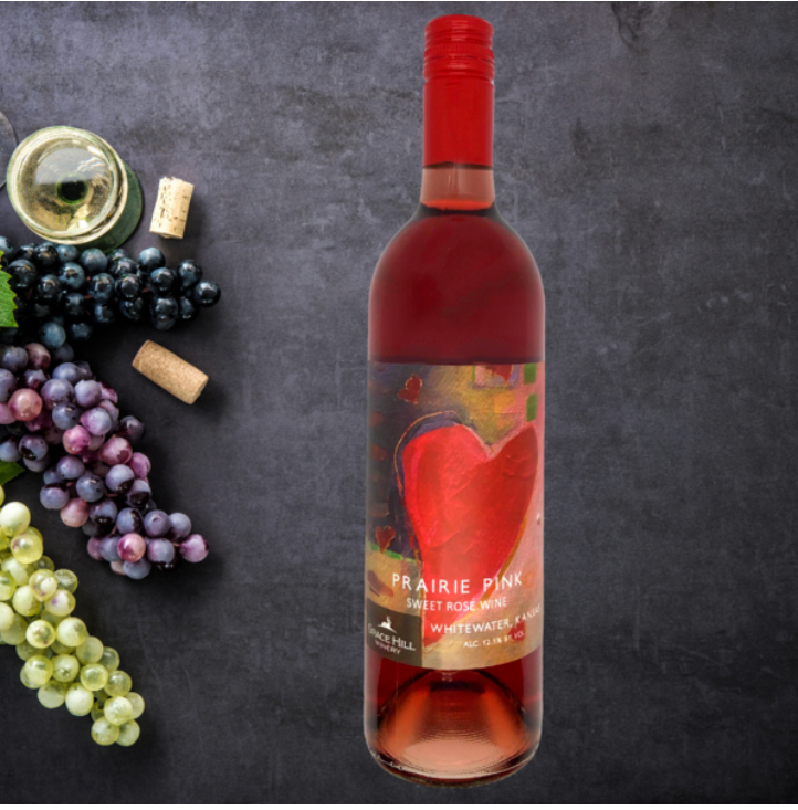 GRACE HILL PRAIRIE PINK ROSE 750ml