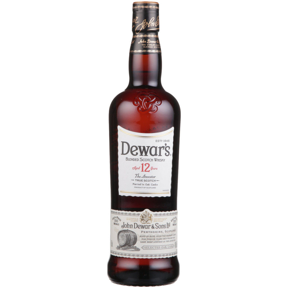 Dewar’s The Ancestor 12 Year Old Blended Scotch Whisky 750ML