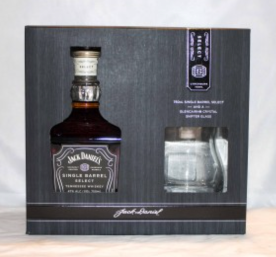 JACK DANIELS SB 94PF W GLASS 750ML