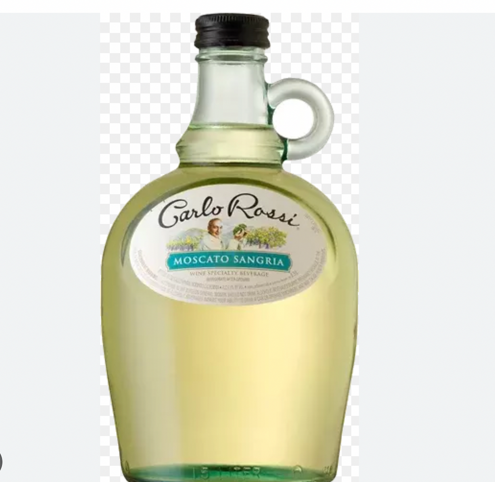 CARLO ROSSI MOSCATO SANGRIA Details FRUIT WINE 3 L