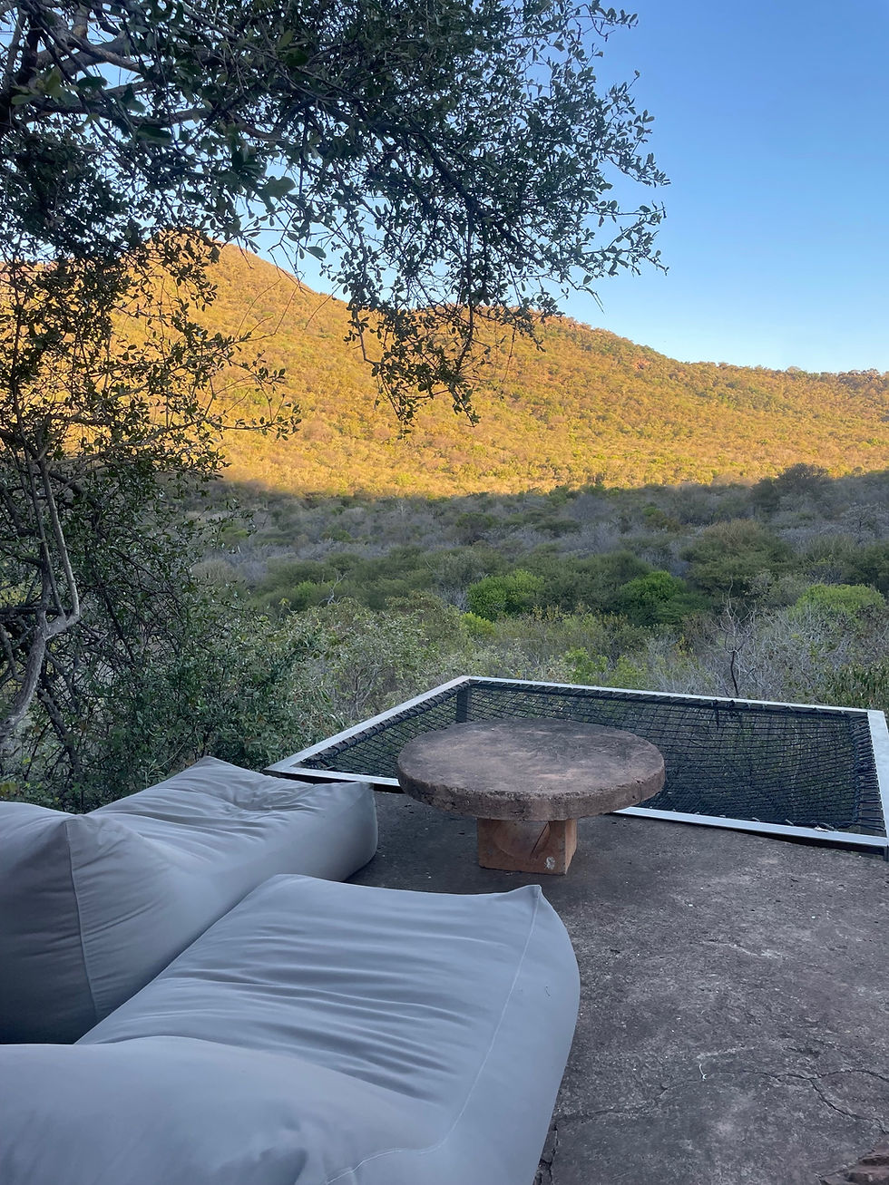 View from Aloe Lodge