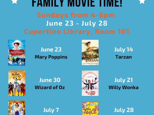 Family Movie Nights at the Library