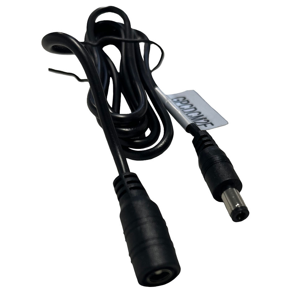 Thumbnail: GIZZU Power Cable DC 12V Male to Female Extender 1.2M