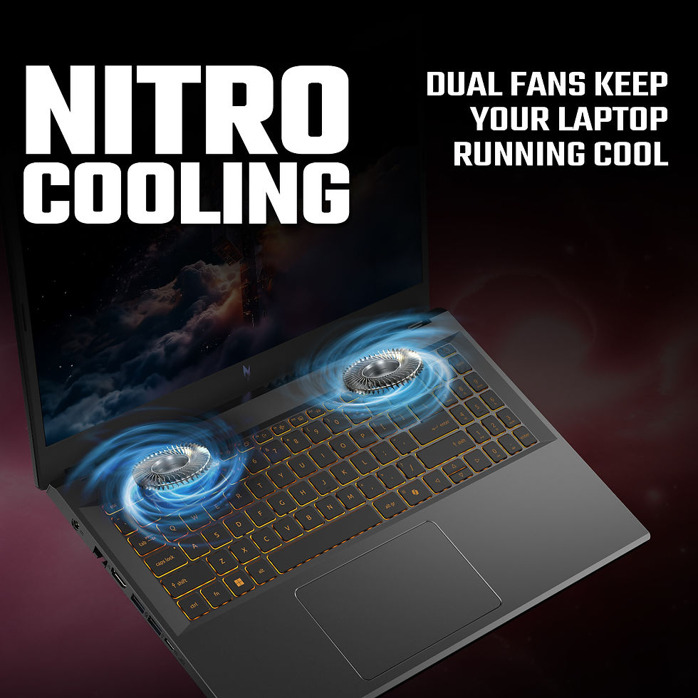 Thumbnail: Acer NITRO V 15 Gaming Laptop 15.6″ | Intel Core 5 210H | 16GB | 512GB