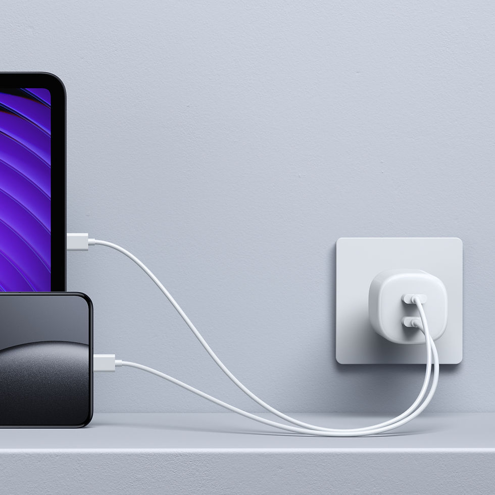 Thumbnail: Xiaomi 45W Nano Turbo Power Adapter (2 port)
