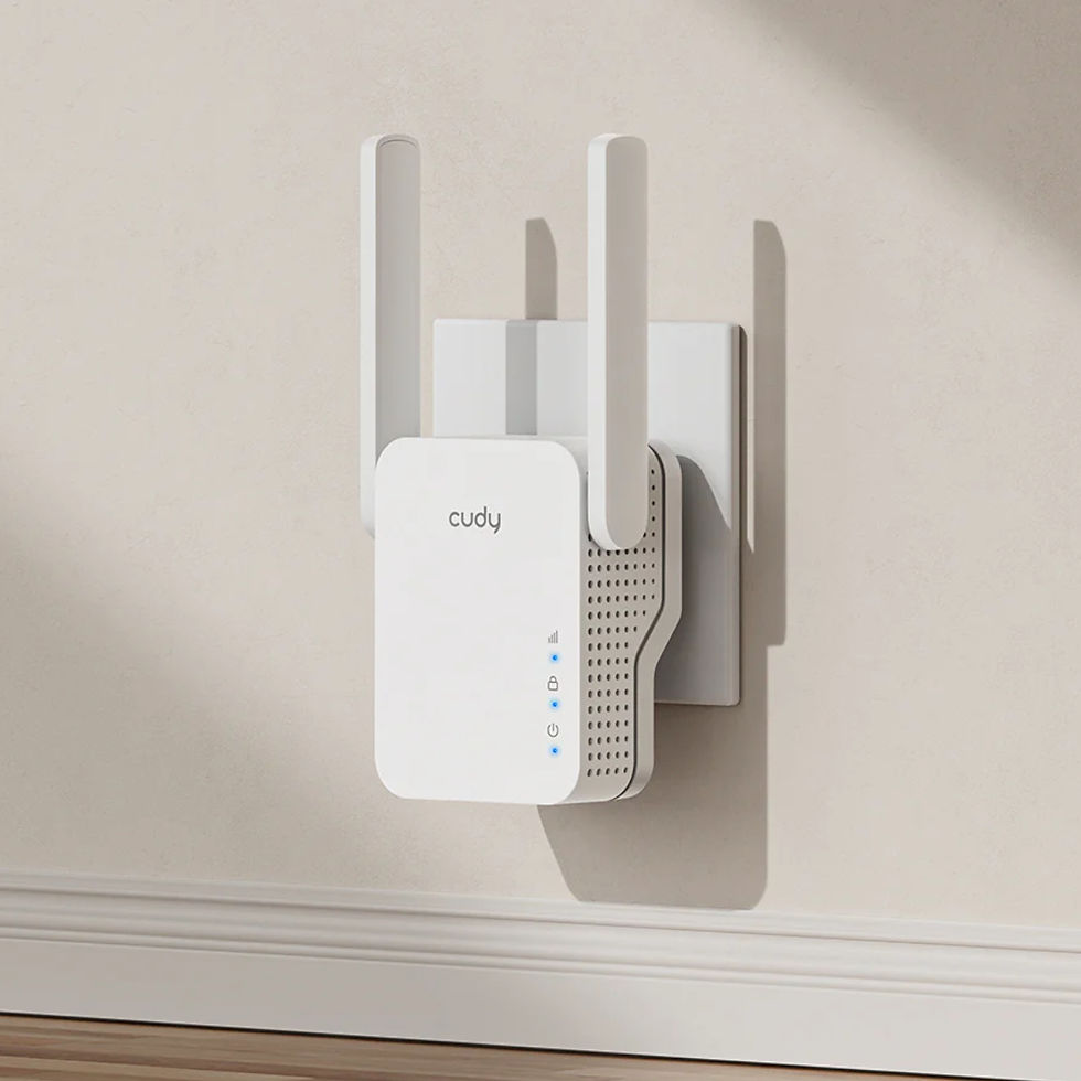 Thumbnail: Cudy N300 Mesh Wi-Fi Range Extender | Wall Plug