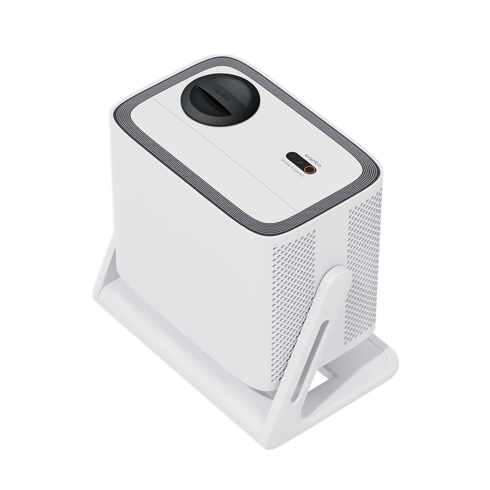 Thumbnail: Wanbo VALI 1 – 1080P 900ANSI Android 11 Smart Home Theatre Projector – White