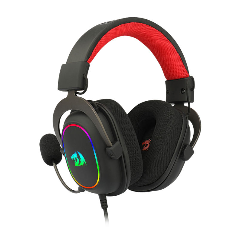Thumbnail: REDRAGON Over-Ear ZEUS-X USB RGB Gaming Headset - Black
