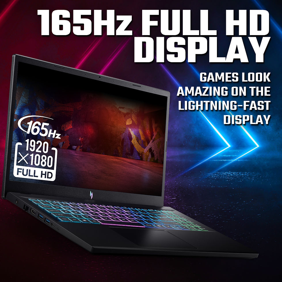 Thumbnail: Acer NITRO V 15 Gaming Laptop 15.6" | AMD Ryzen 7 | 16GB | 512GB | RTX 5050 8GB