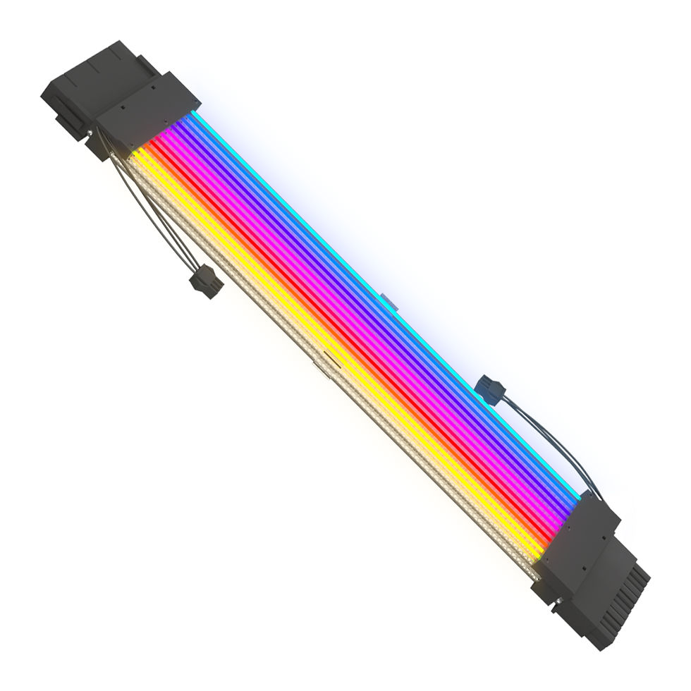 Thumbnail: Redragon GCP06 24-Pin ARGB Extension Power Cable