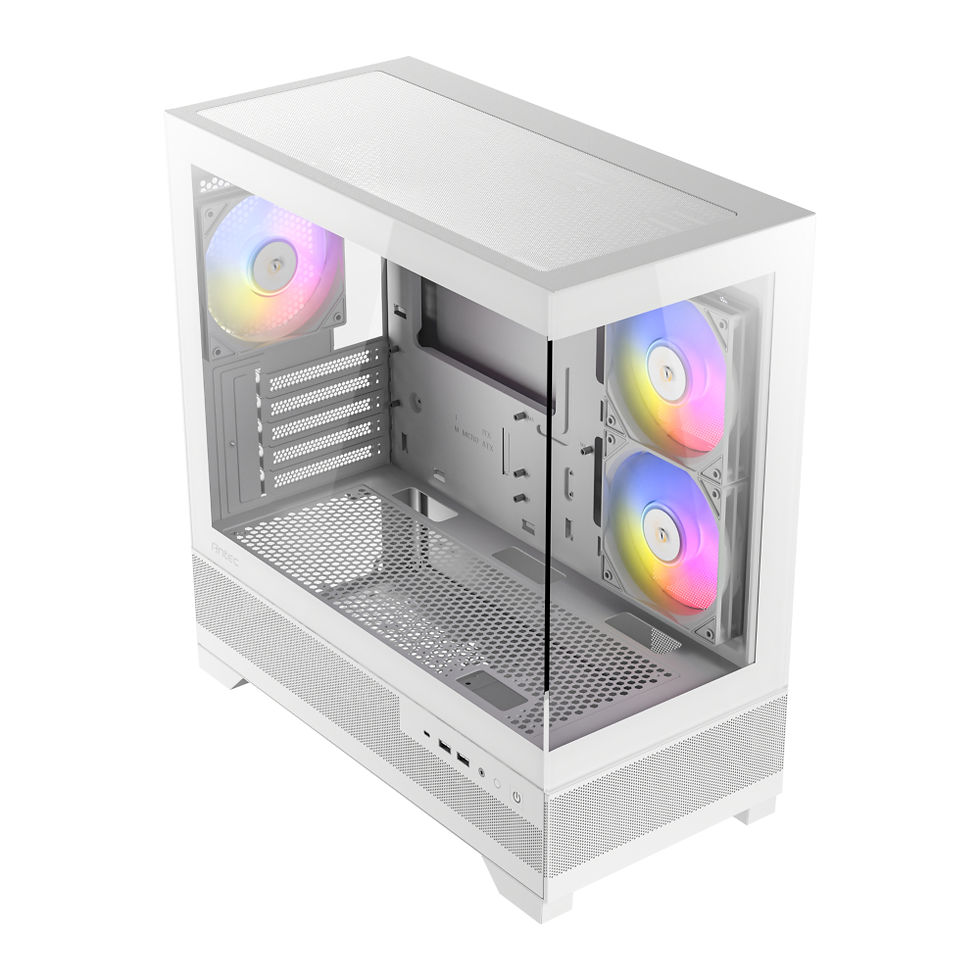 Thumbnail: Antec CX500M Micro-ATX | ITX RGB Mini-Tower Gaming Chassis Type-C - White