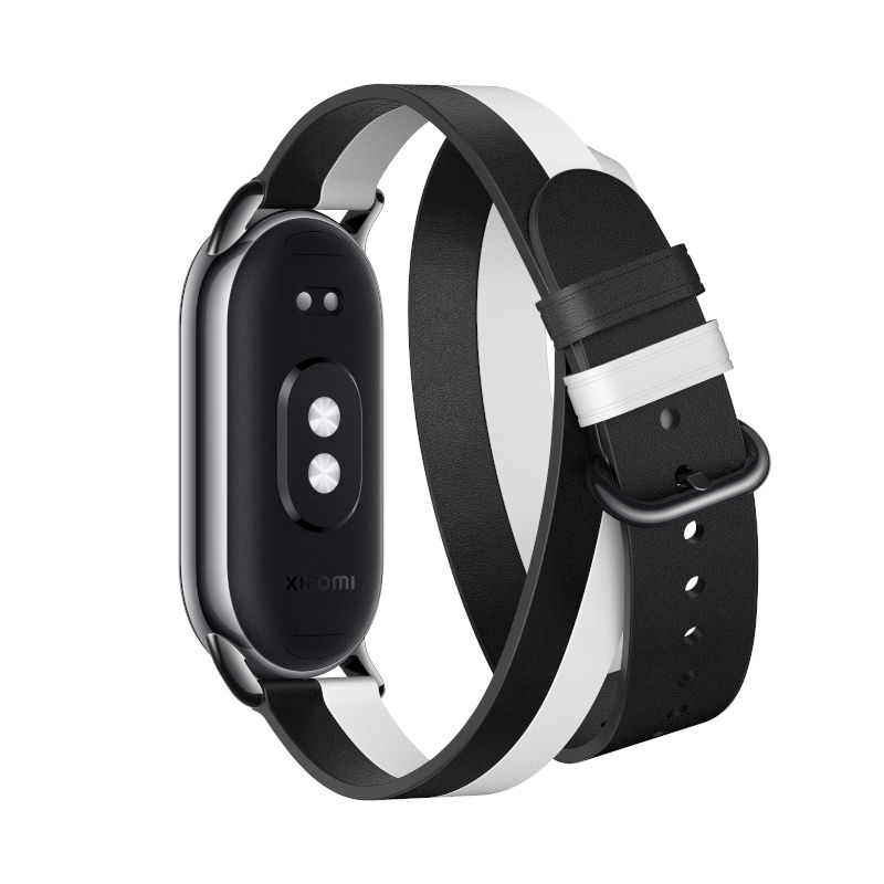 Thumbnail: Xiaomi Smart Band 8 Double Wrap Strap - Black and white