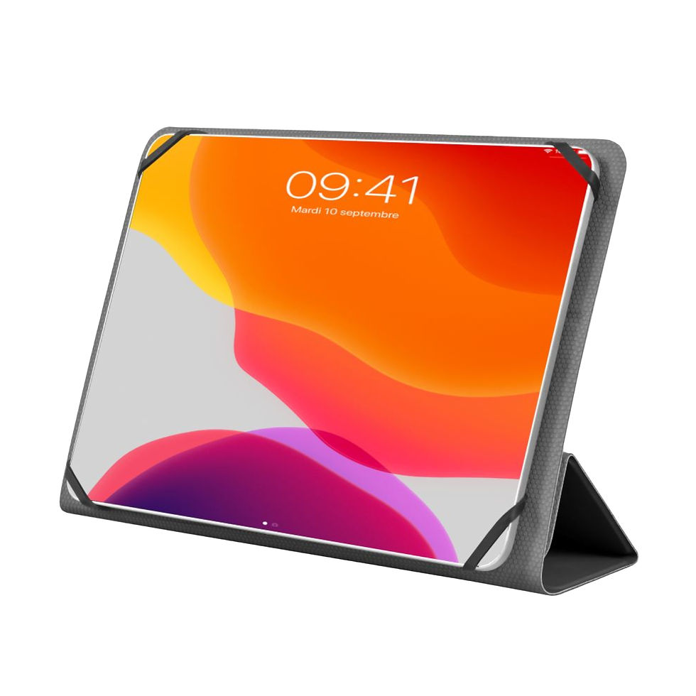 Thumbnail: Port Designs Noumea II Universal 9/11" Tablet Folio – Black