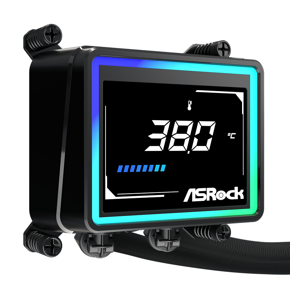 Thumbnail: ASRock Challenger 360 Digital AIO Liquid Cooler - Black