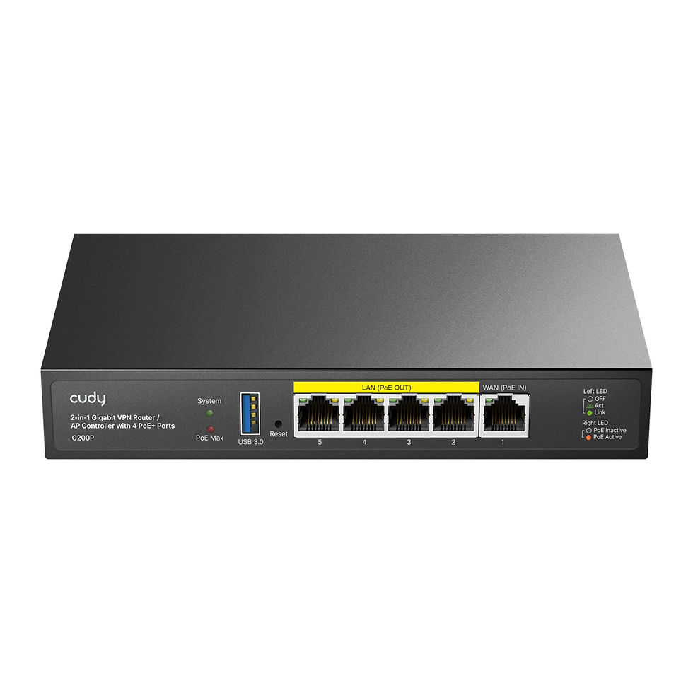 Thumbnail: Cudy C200P 2-IN-1 SMB Router / AP Controller