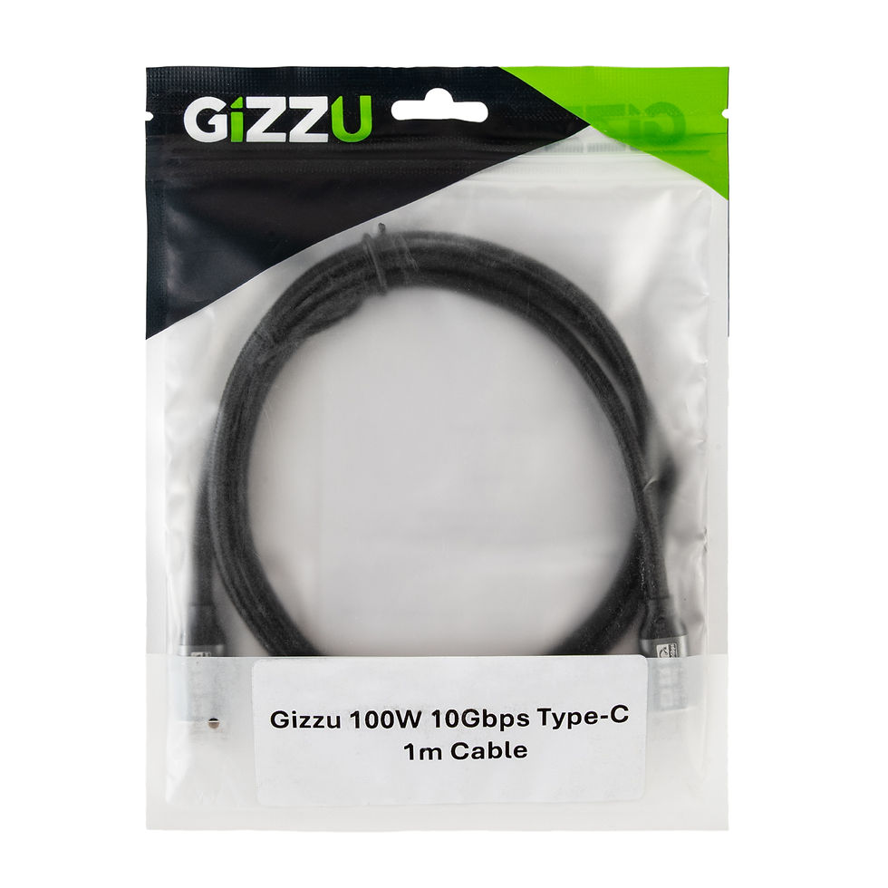 Thumbnail: GIZZU 100W 10Gbps Type-C 2m Cable
