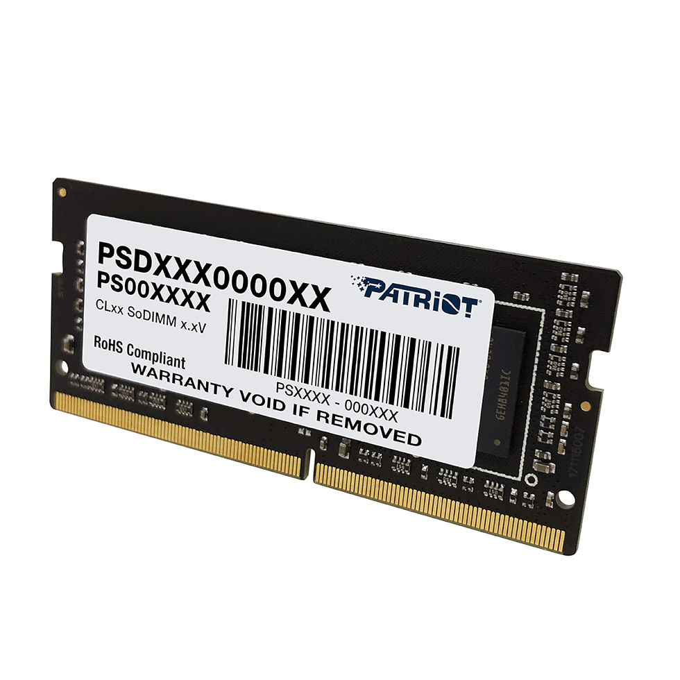 Thumbnail: Patriot Signature Line 16GB 3200MHz DDR4 Single Rank SODIMM Notebook Memory