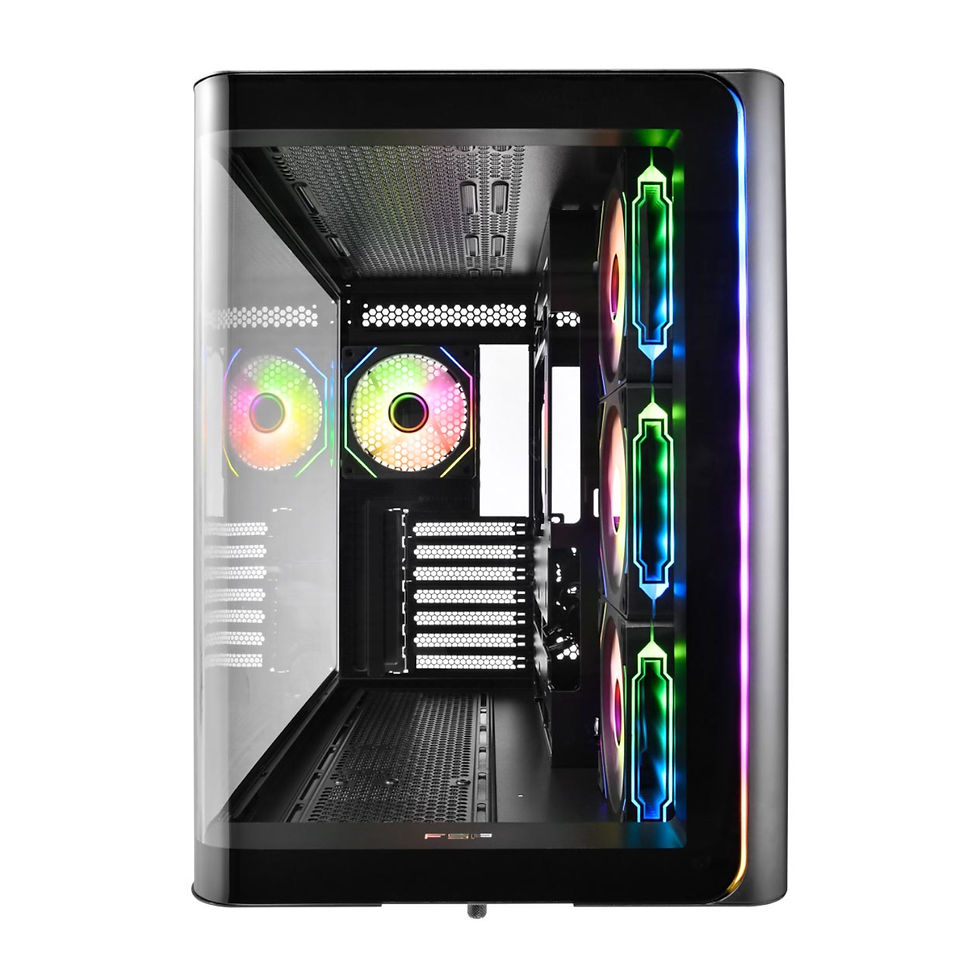 Thumbnail: FSP M580 ATX Gaming Chassis - Black