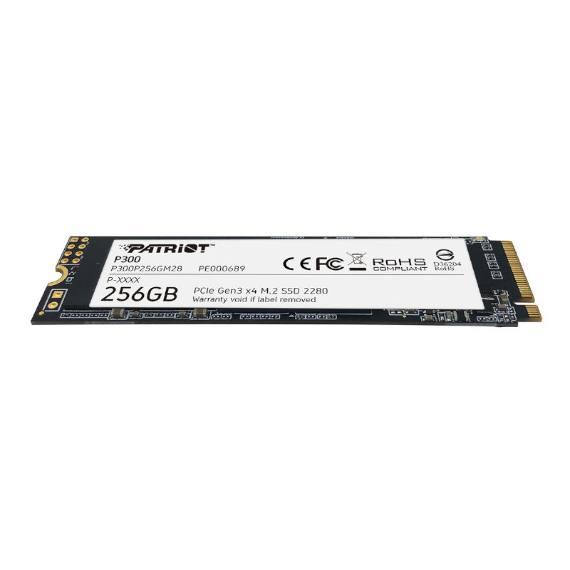 Thumbnail: Patriot P300 256GB M.2 PCIe NVMe SSD