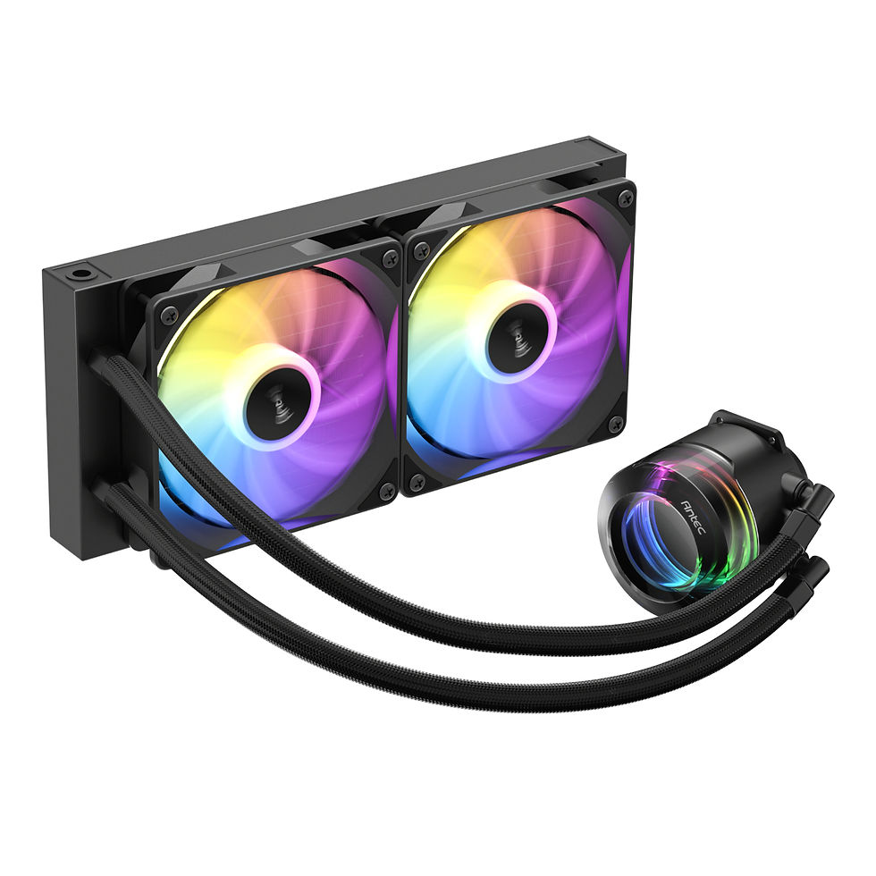 Thumbnail: Antec VORTEX LUM 240 ARGB AIO CPU Liquid Cooler – Black