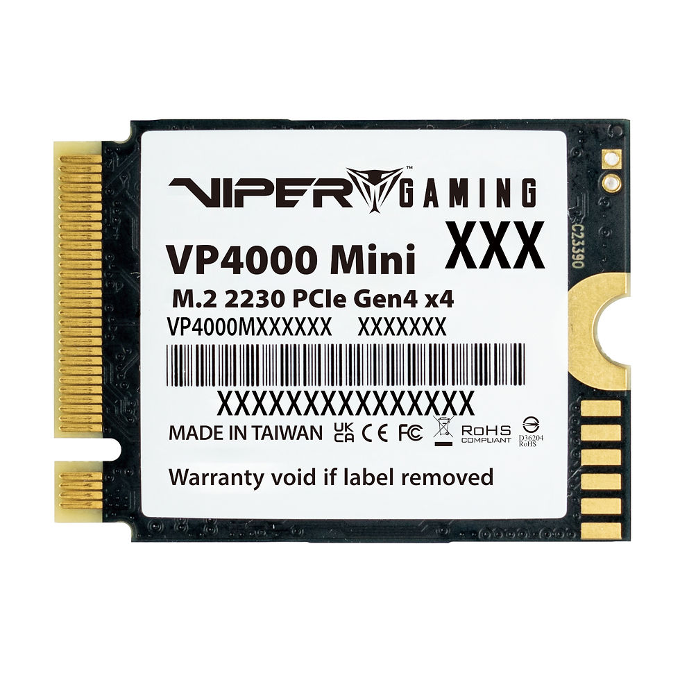 Thumbnail: Patriot Viper VP4000 Mini 1TB M.2 2230 PCIe Gen4x4 SSD