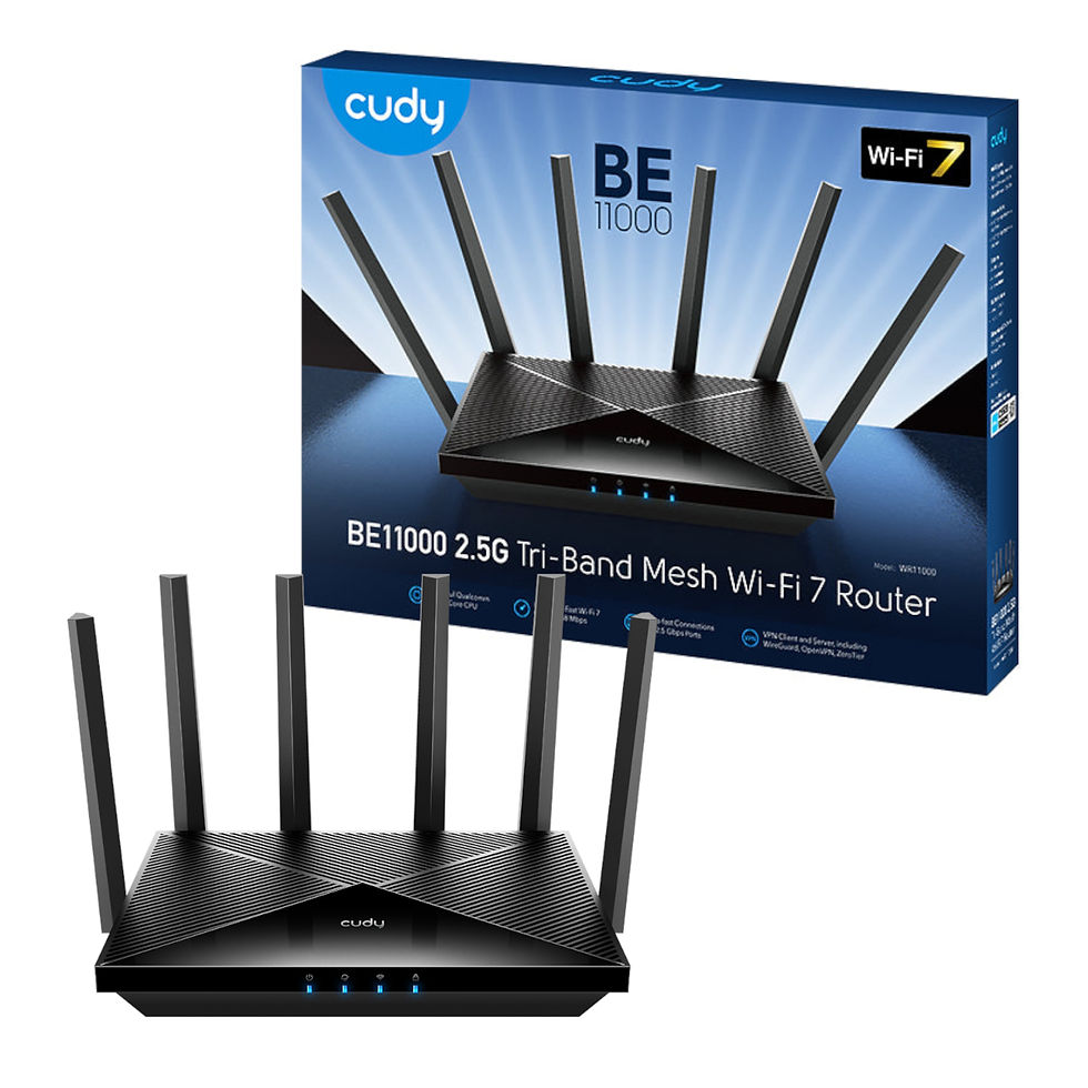 Thumbnail: Cudy BE11000 Wi-Fi7 Gigabit Mesh Router