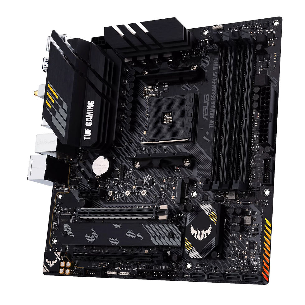 Thumbnail: Asus TUF GAMING B550M-PLUS WIFI II mATX Gaming Motherboard