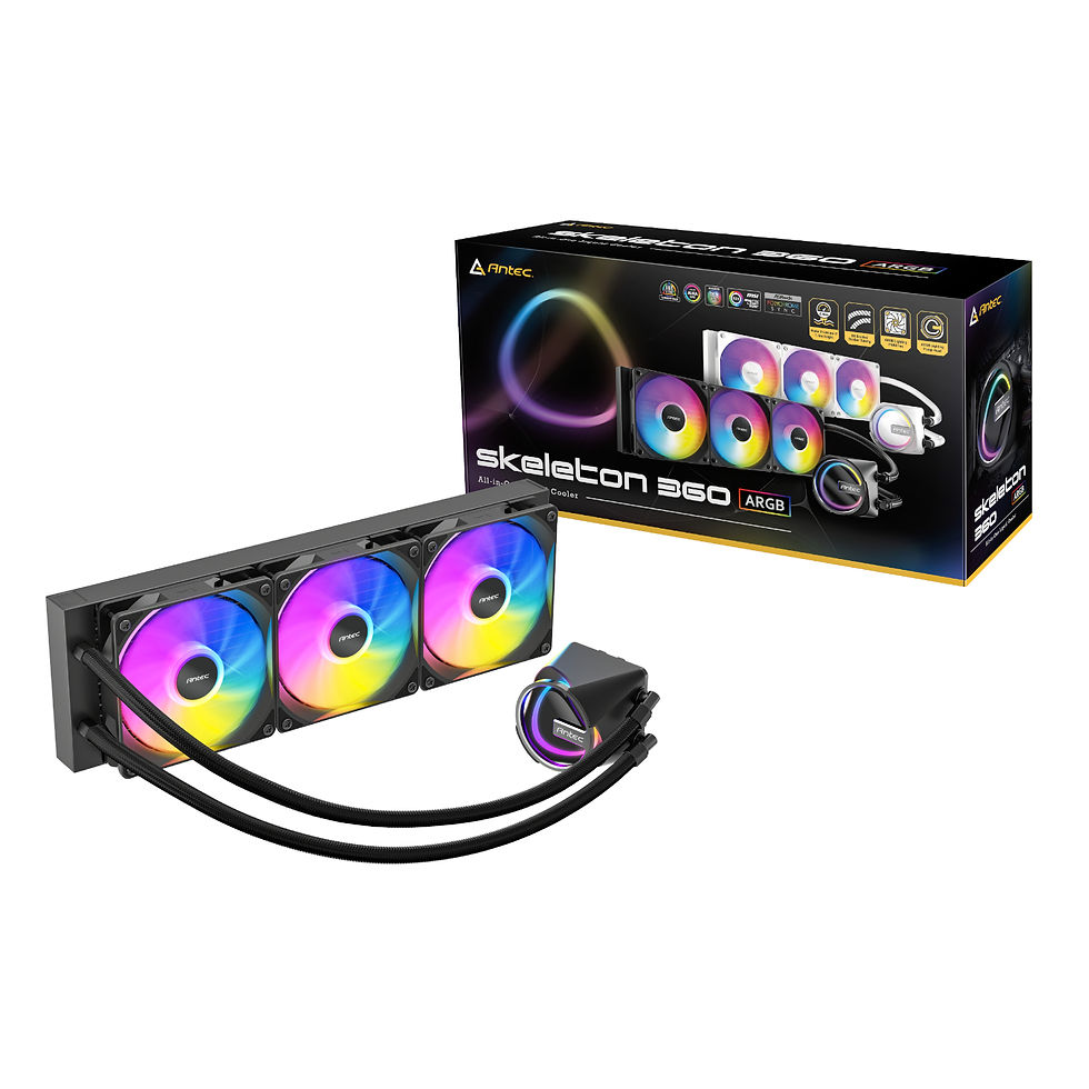 Thumbnail: Antec Skeleton 360 ARGB CPU Liquid Cooler Black